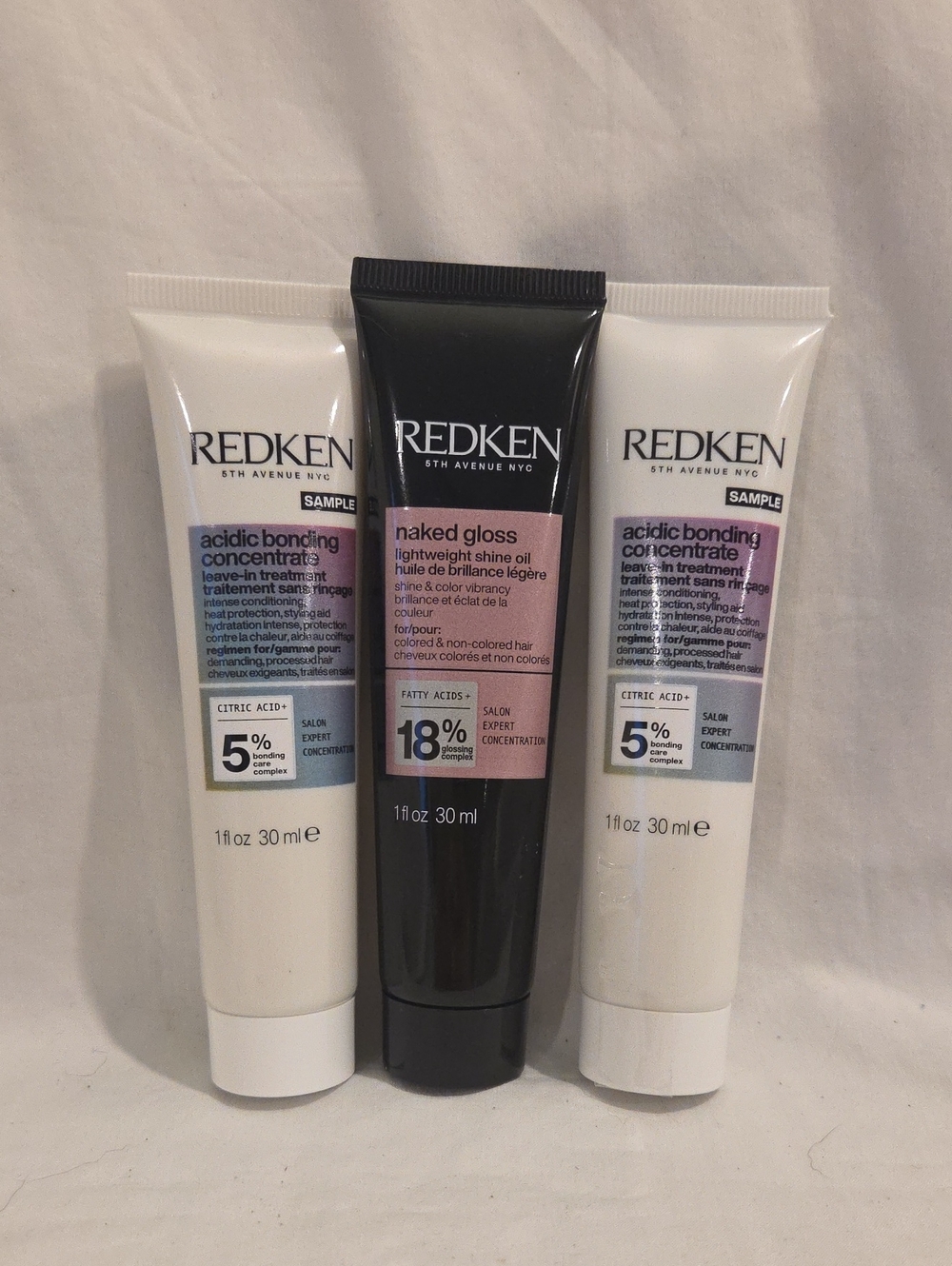 Redken Acidic Bonding Leave-In Treatment & Naked Gloss